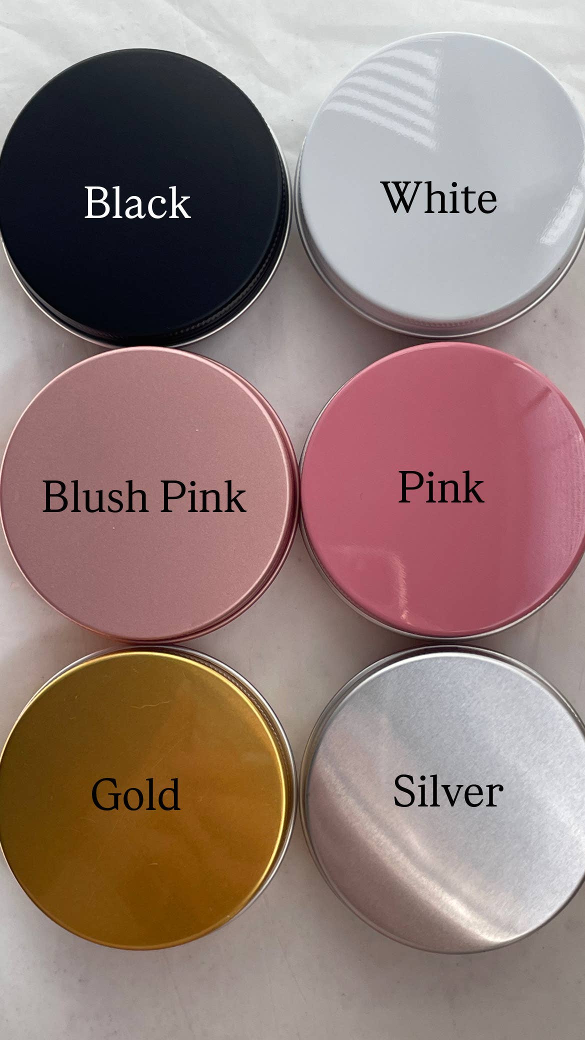 Floral Mini Candles 2 oz - Floral Scent: Pink