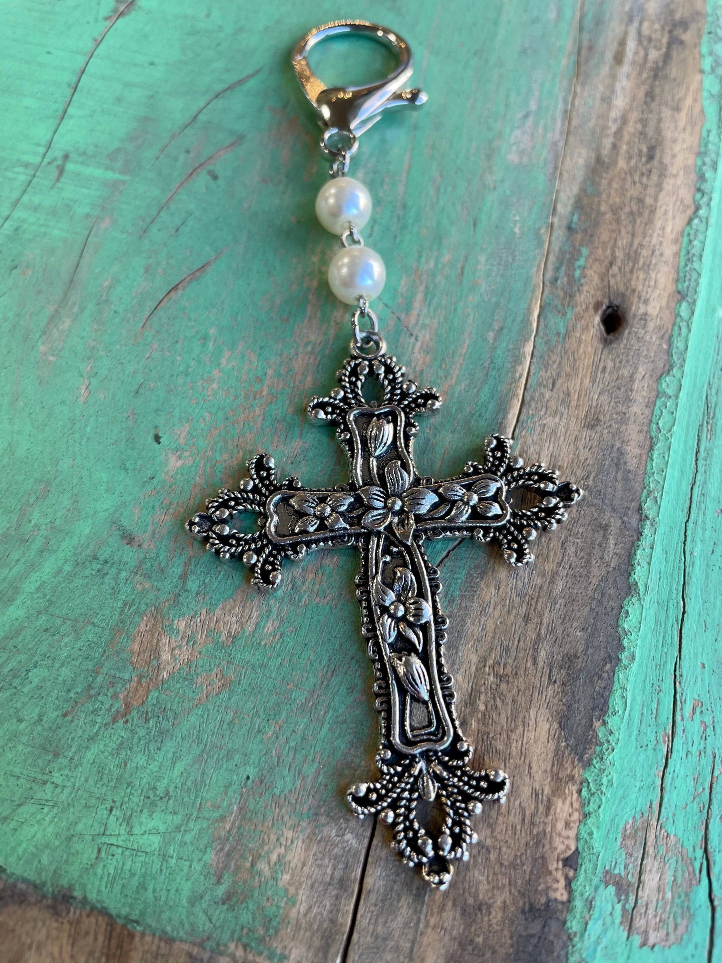 Cross Purse Blessing Charm