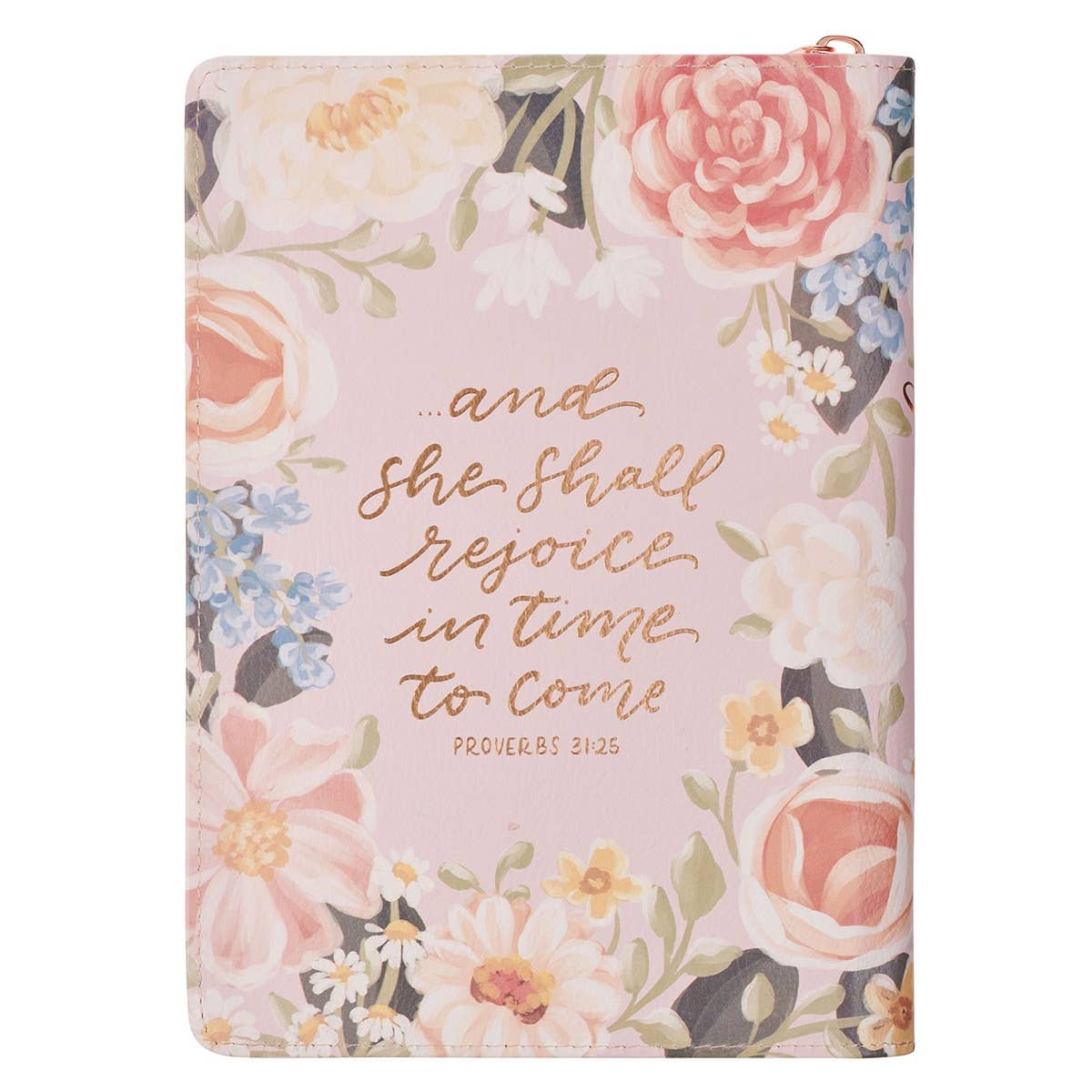 Journal Zip Pink Strength & Dignity Prov. 31:25 New