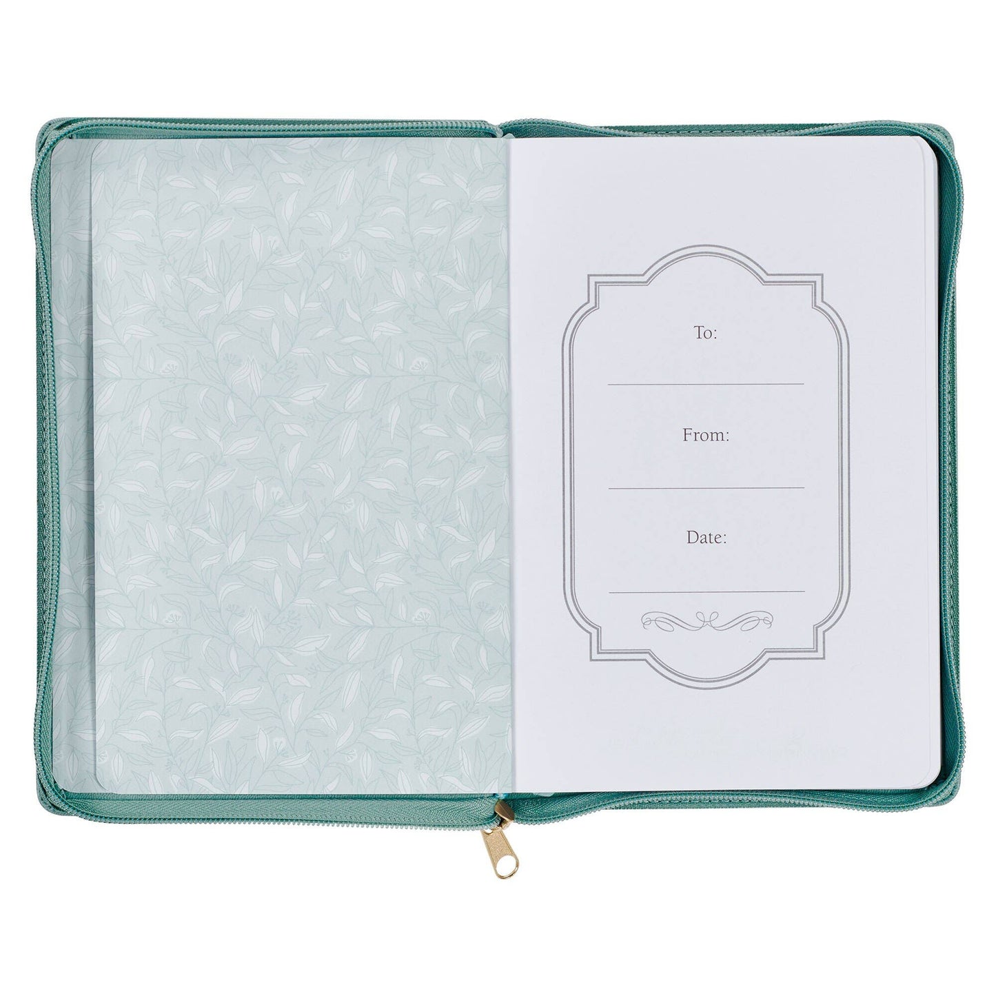 Journal green zip Strength & Dignity Prov. 31:25