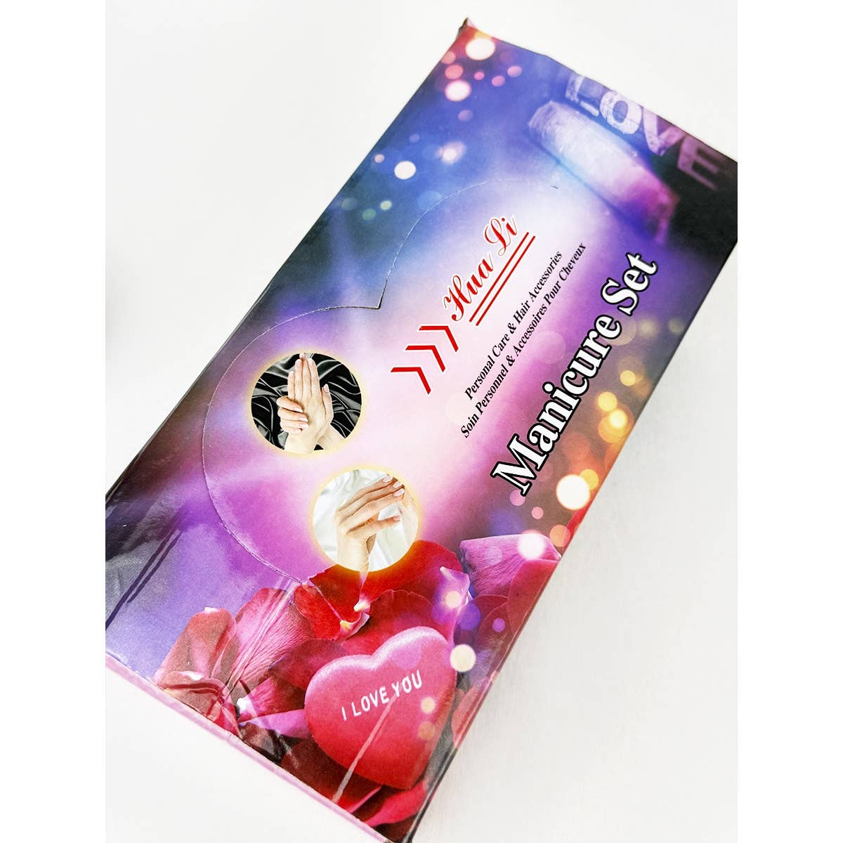 Heart Personal Mani and Pedi Kit care tools : Mixed Color