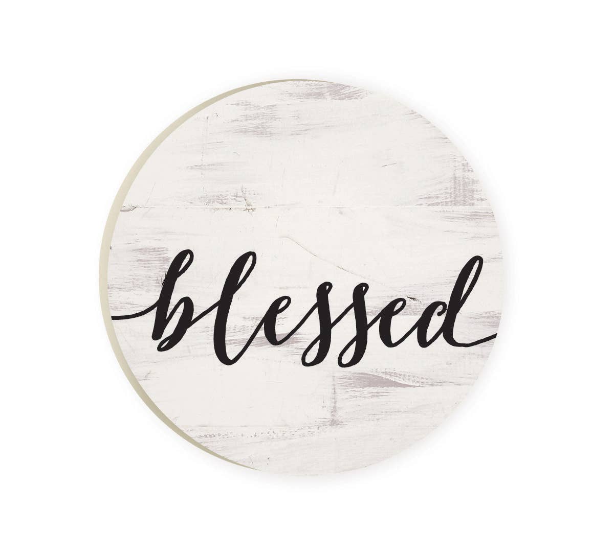 Blessed Ceramic Car Coaster