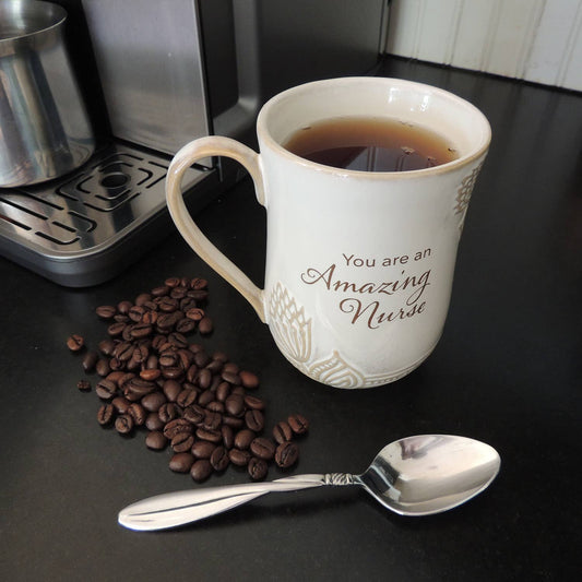 Amazing Nurse Pottery Mug