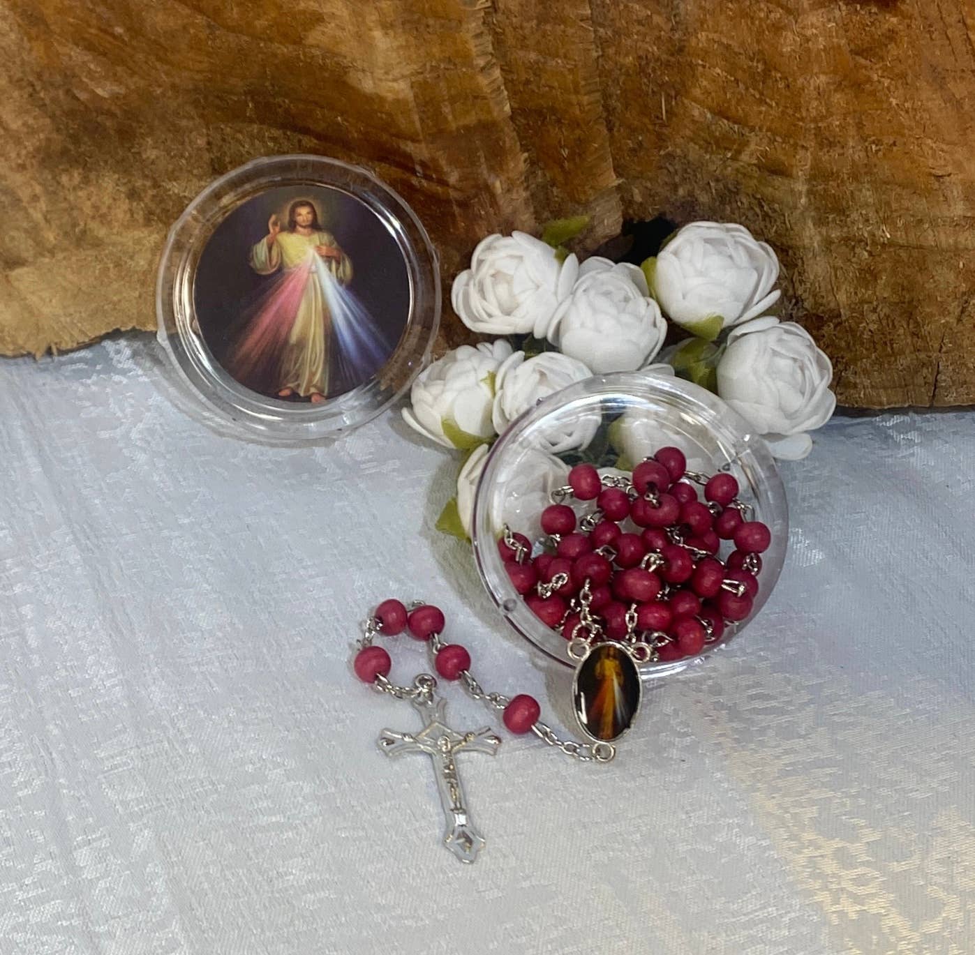 DivineMercy Rosary 20"