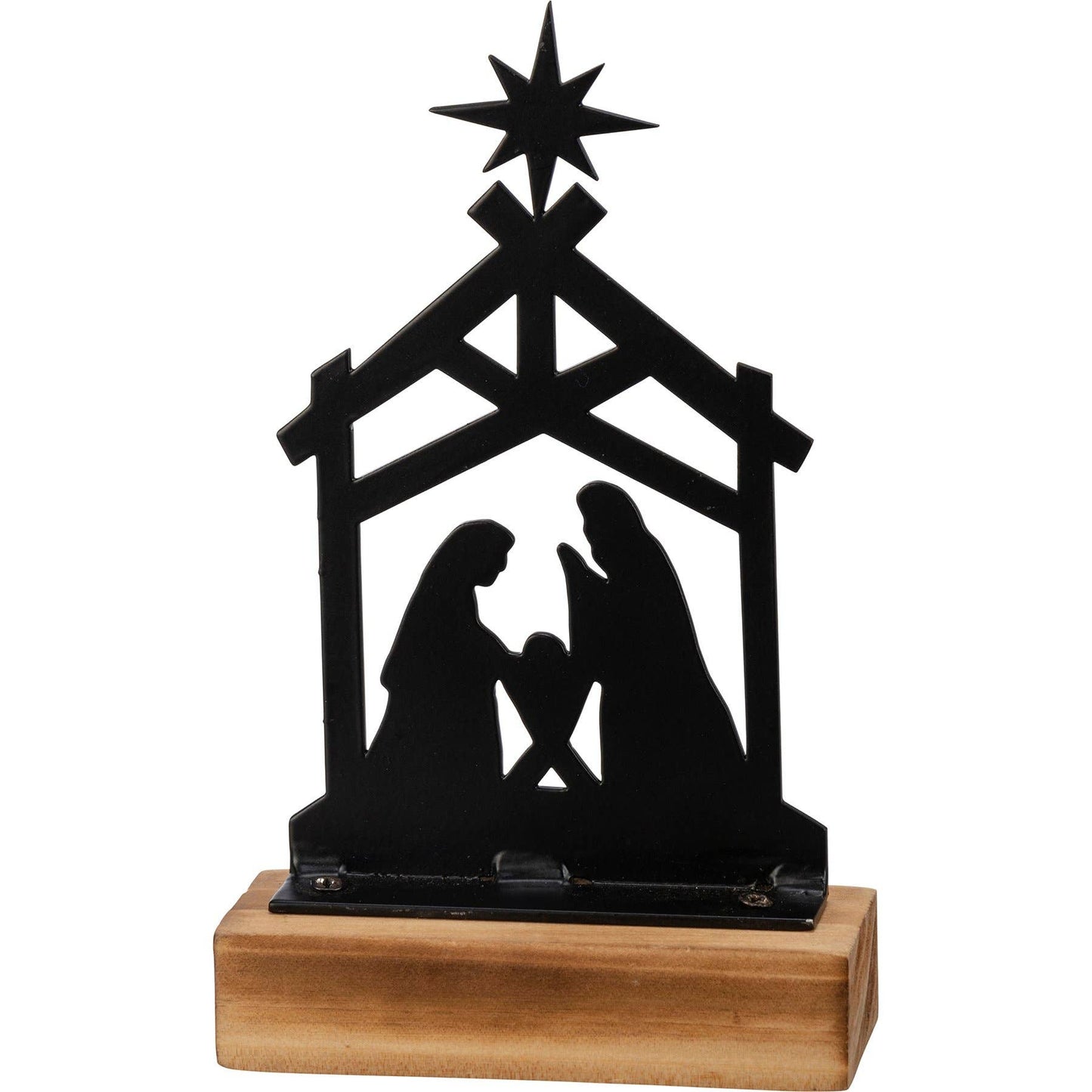 Nativity on stand