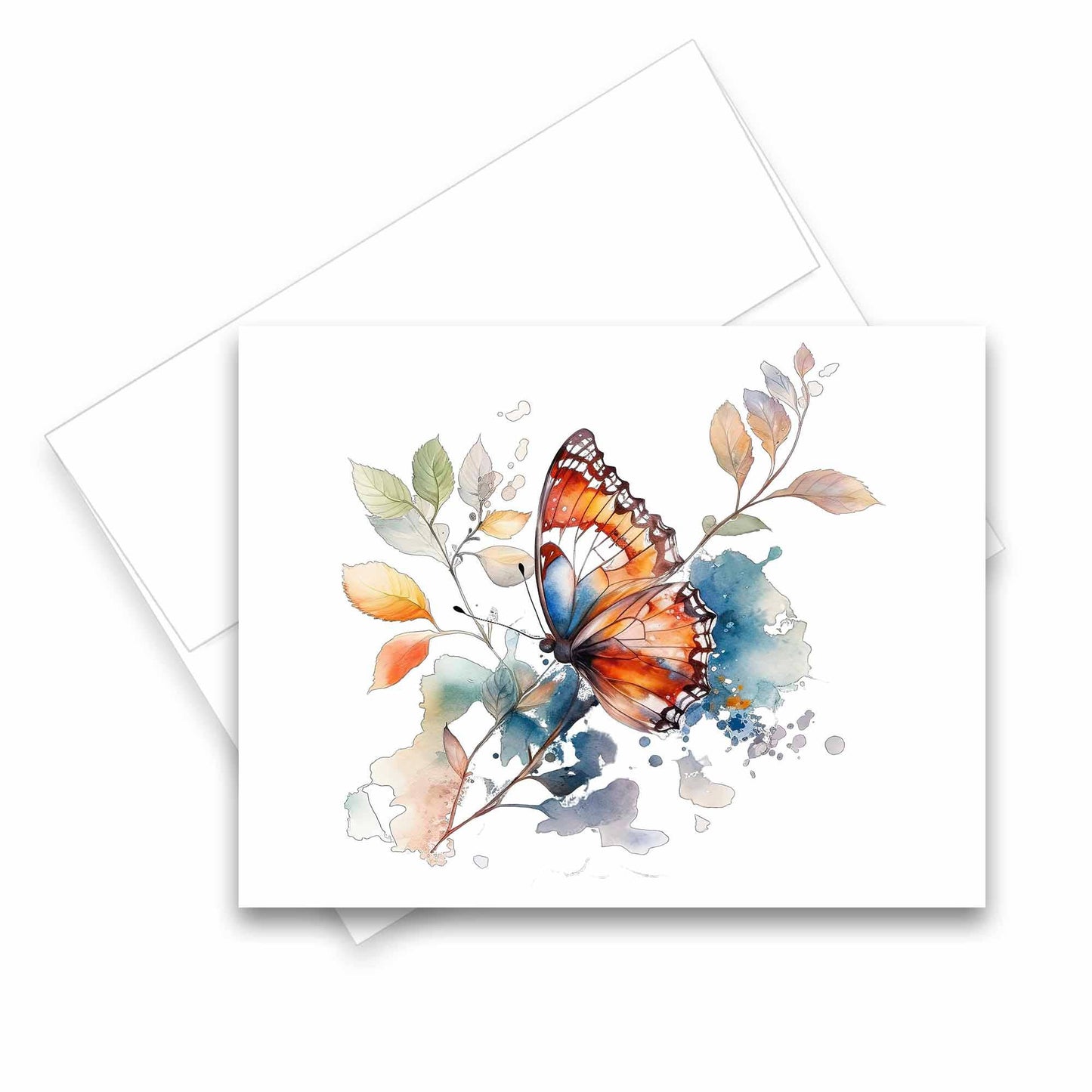 Greeting Cards- Assorted Butterfly 6pk