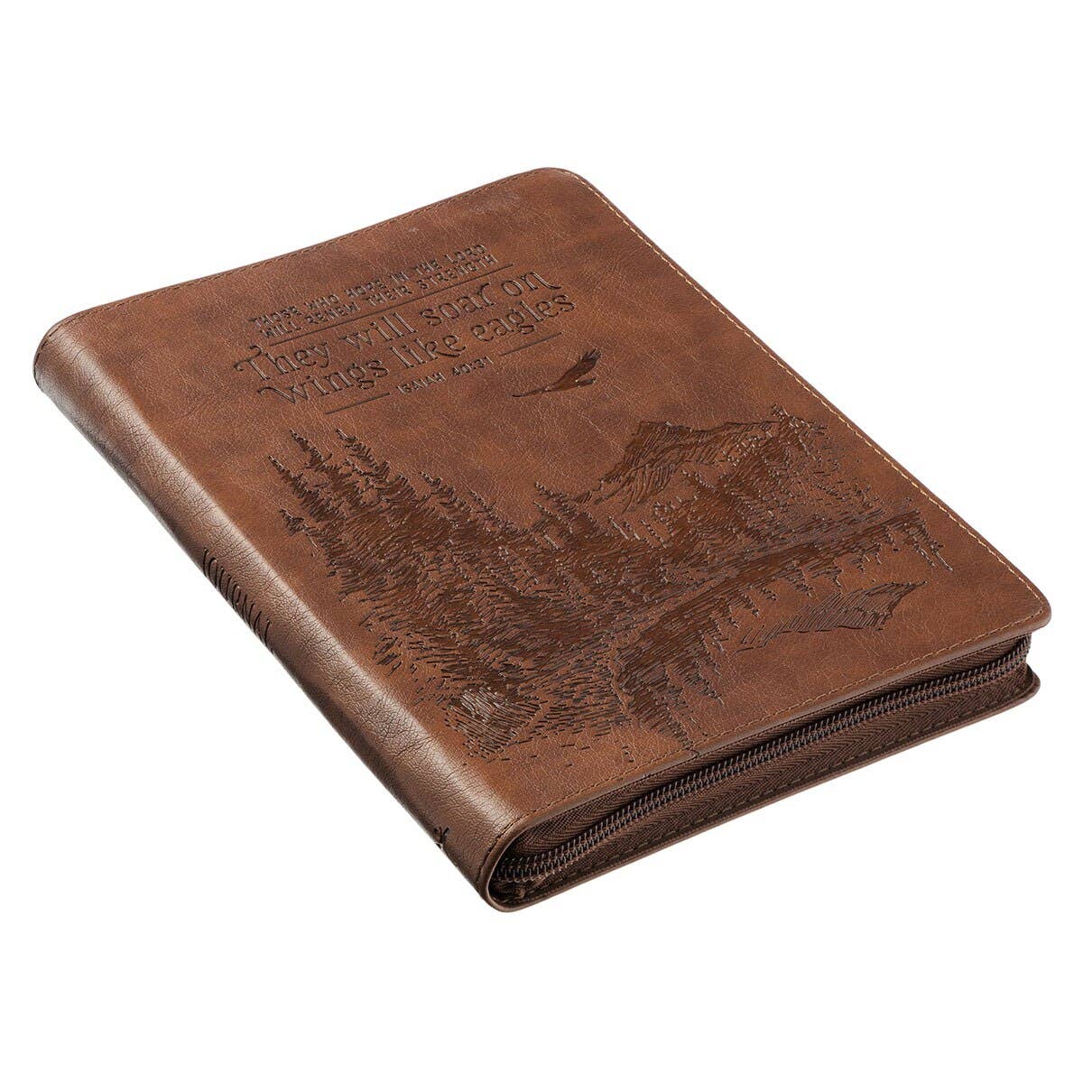 Journal Zip Brown They Will Soar Isa. 40:31