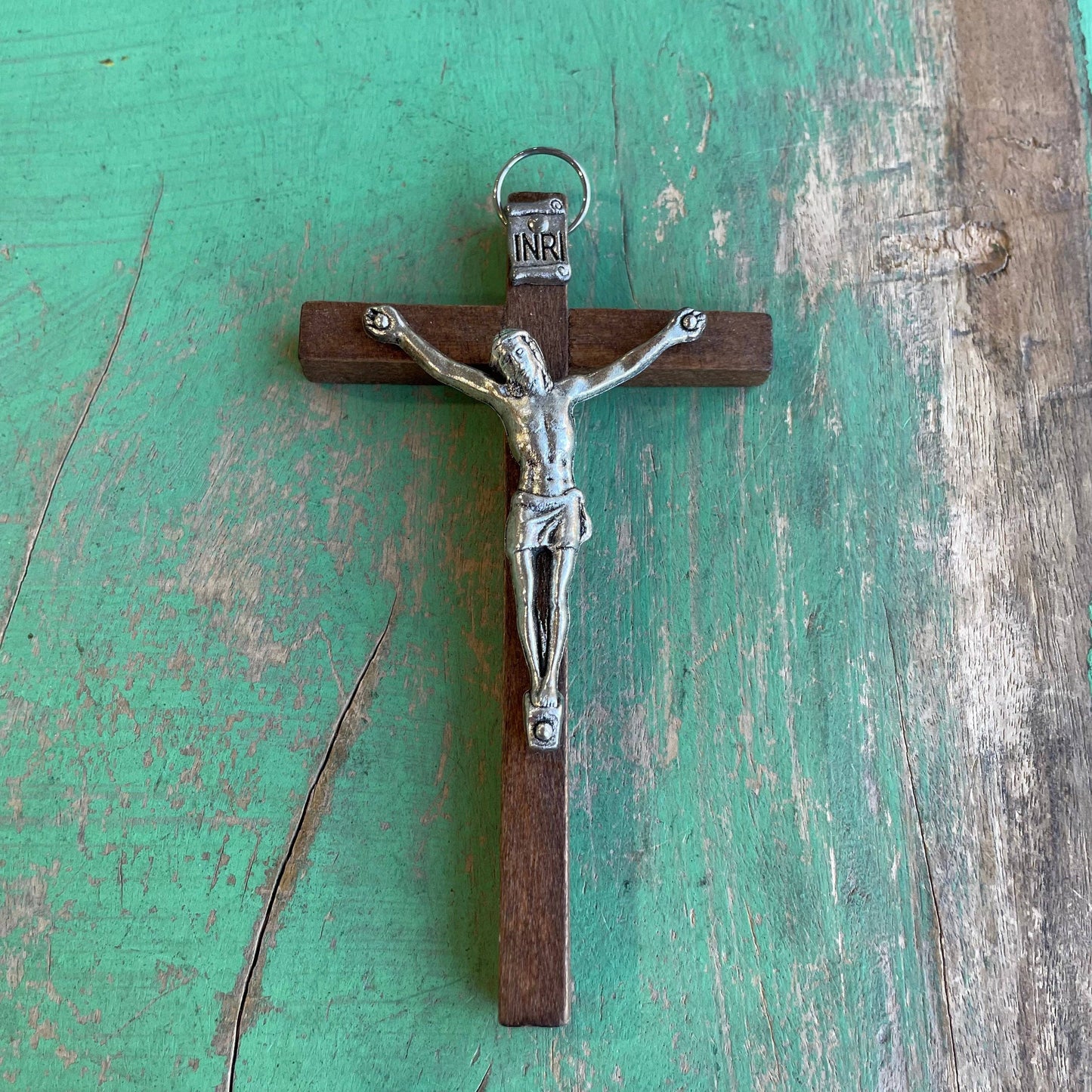 4" Wood Cross: Standing