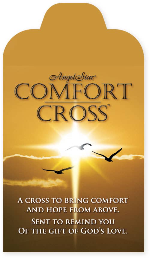 Comfort Cross Stone with Poem Envelope