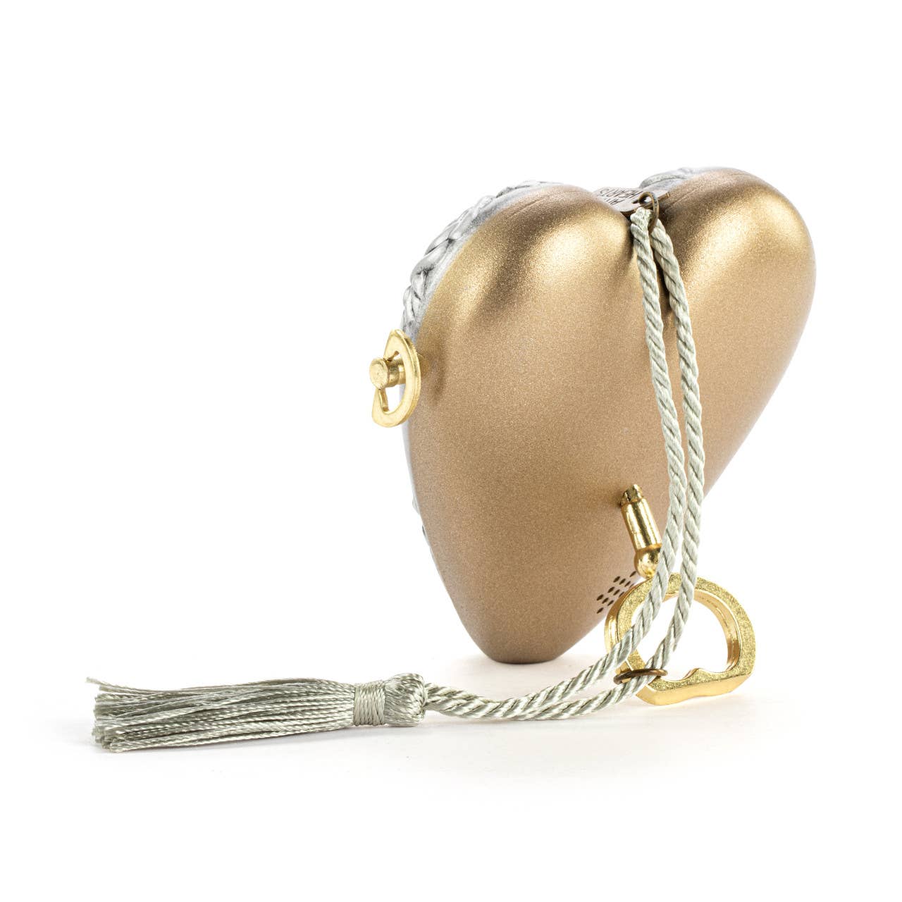 Love You Mom Musical Sculpted Art Heart