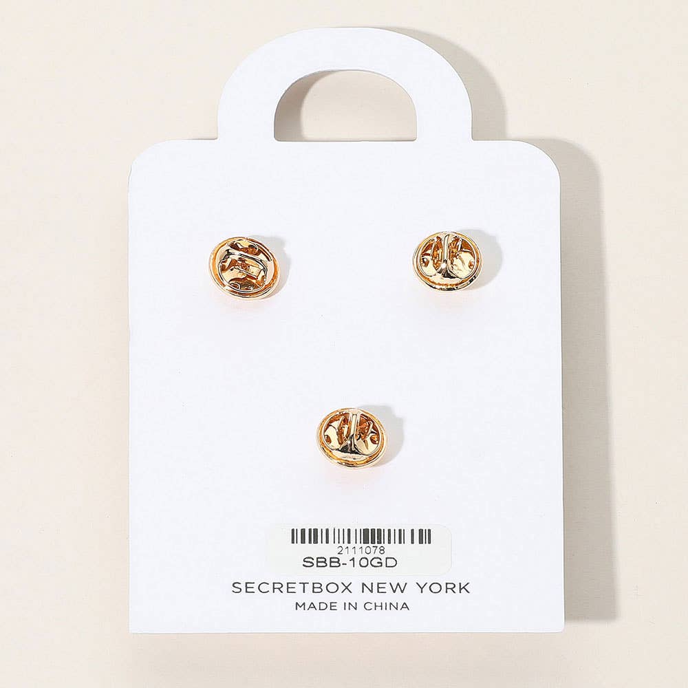 Ballerina shoe Charm Pin Set