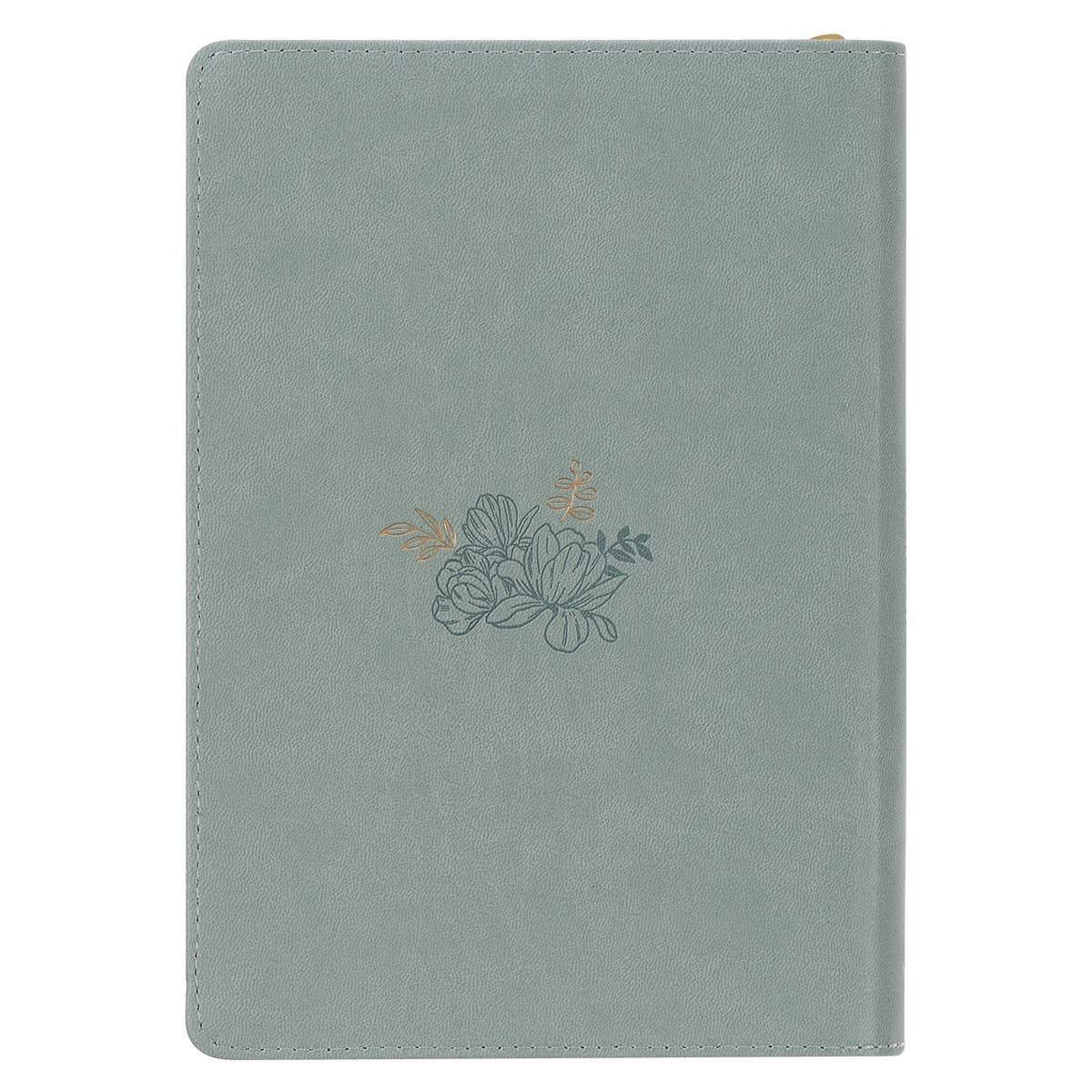 Journal Zip Teal Walk by Faith 2 Cor. 5:7