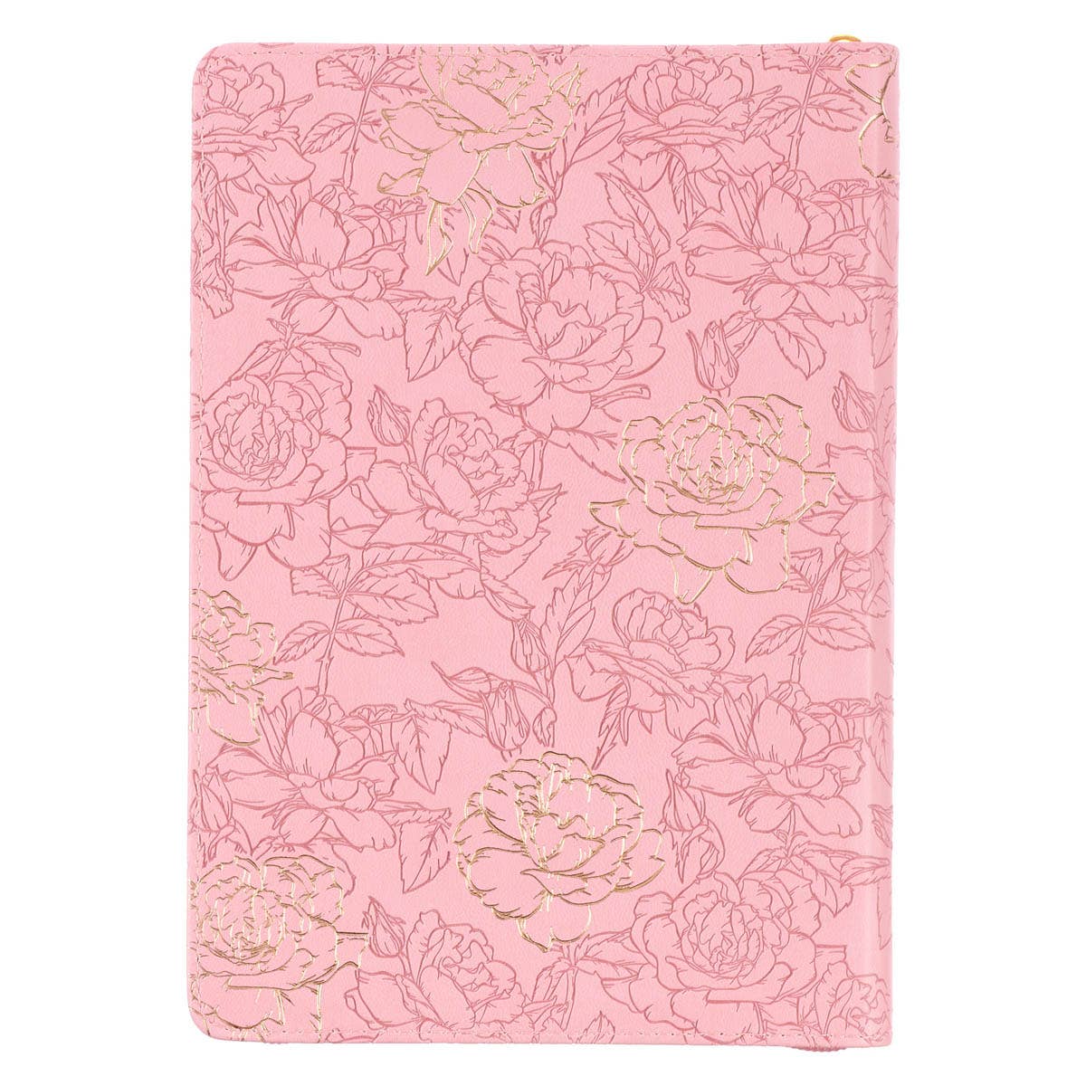 Journal Zip Pink My Strength & My Song Psalm 118:14