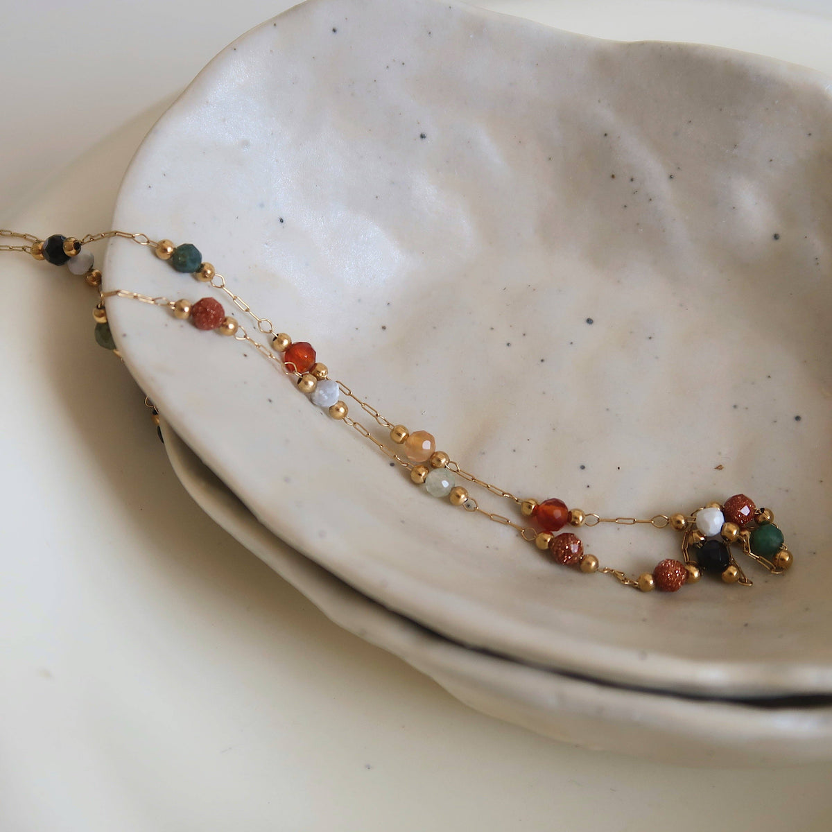 Colorful Natural Stone Bracelet