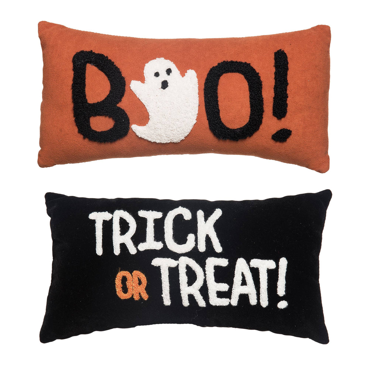 Spooky Halloween Pillow Embroidered