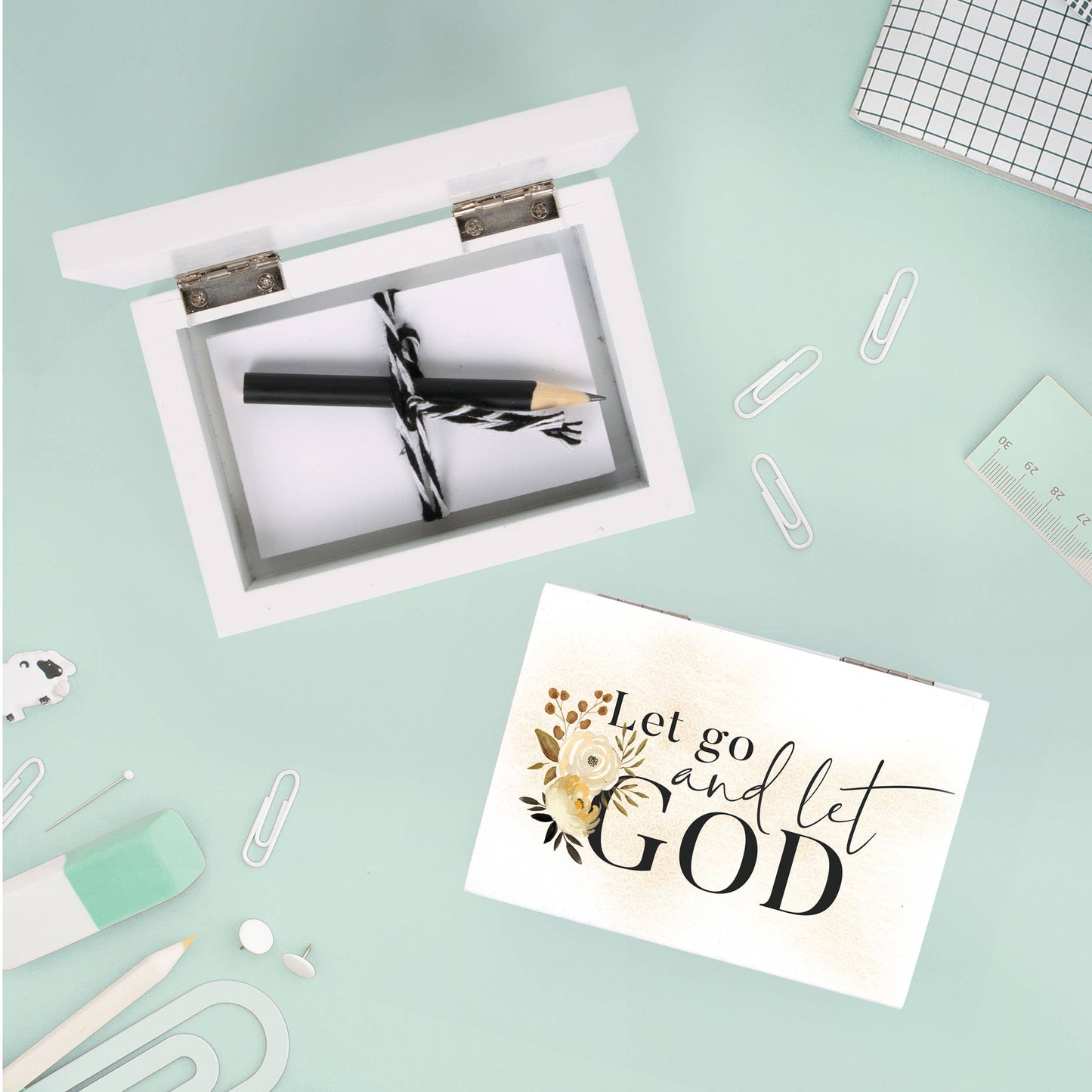 Let Go And Let God Prayer Box