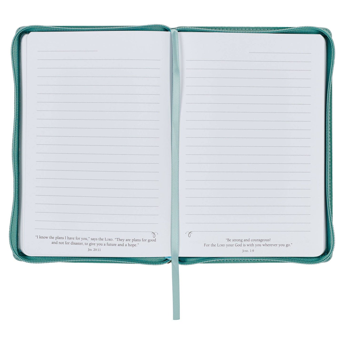 Journal green zip Strength & Dignity Prov. 31:25