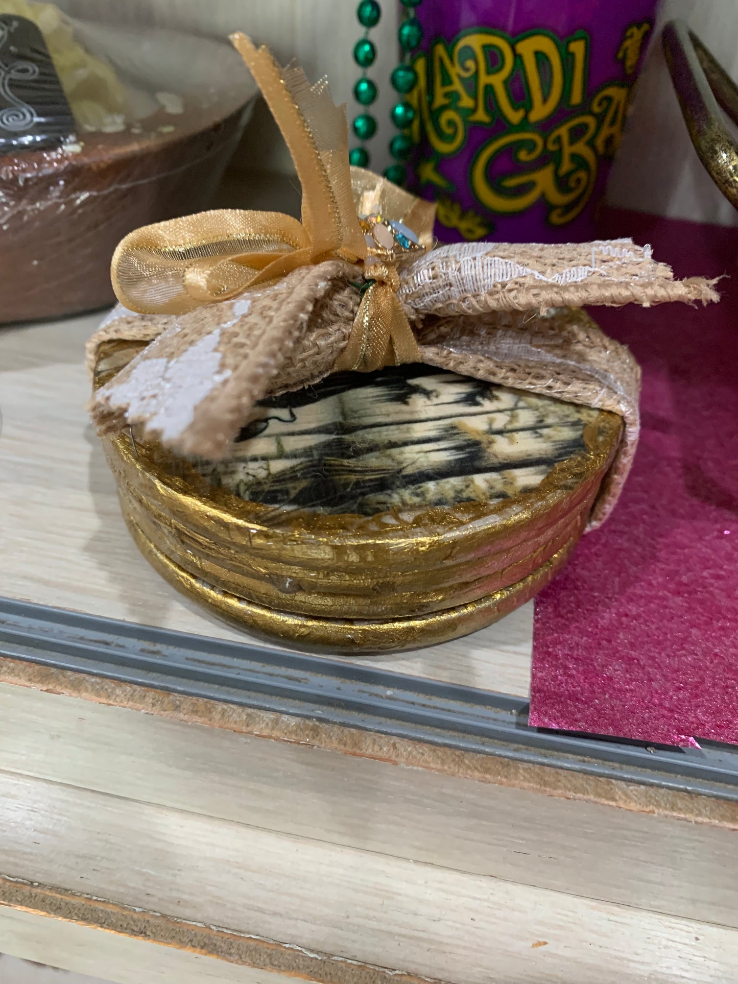 Louisiana art Coaster set