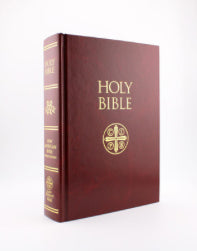 Holy Bible New American revised edition Burgandy hard cover