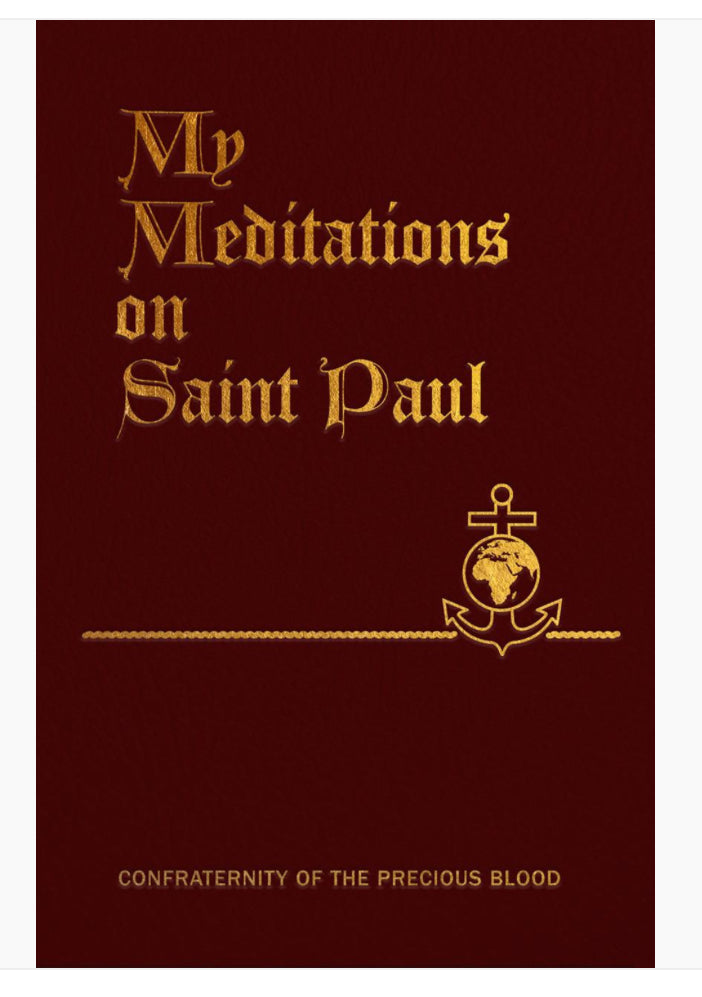 My Meditation on St Paul mini leatherette