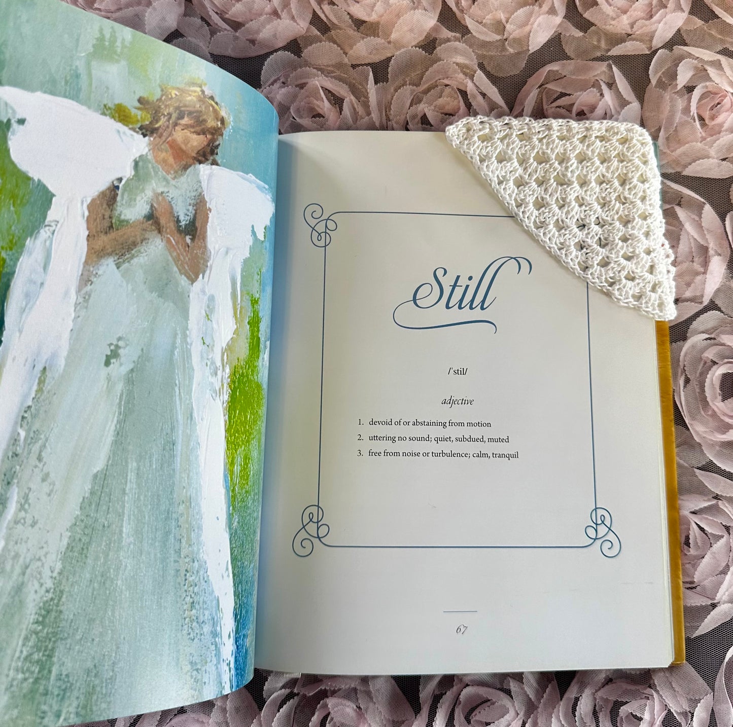 Corner Crochet Bookmark