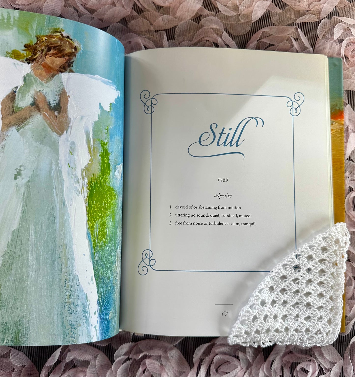 Corner Crochet Bookmark