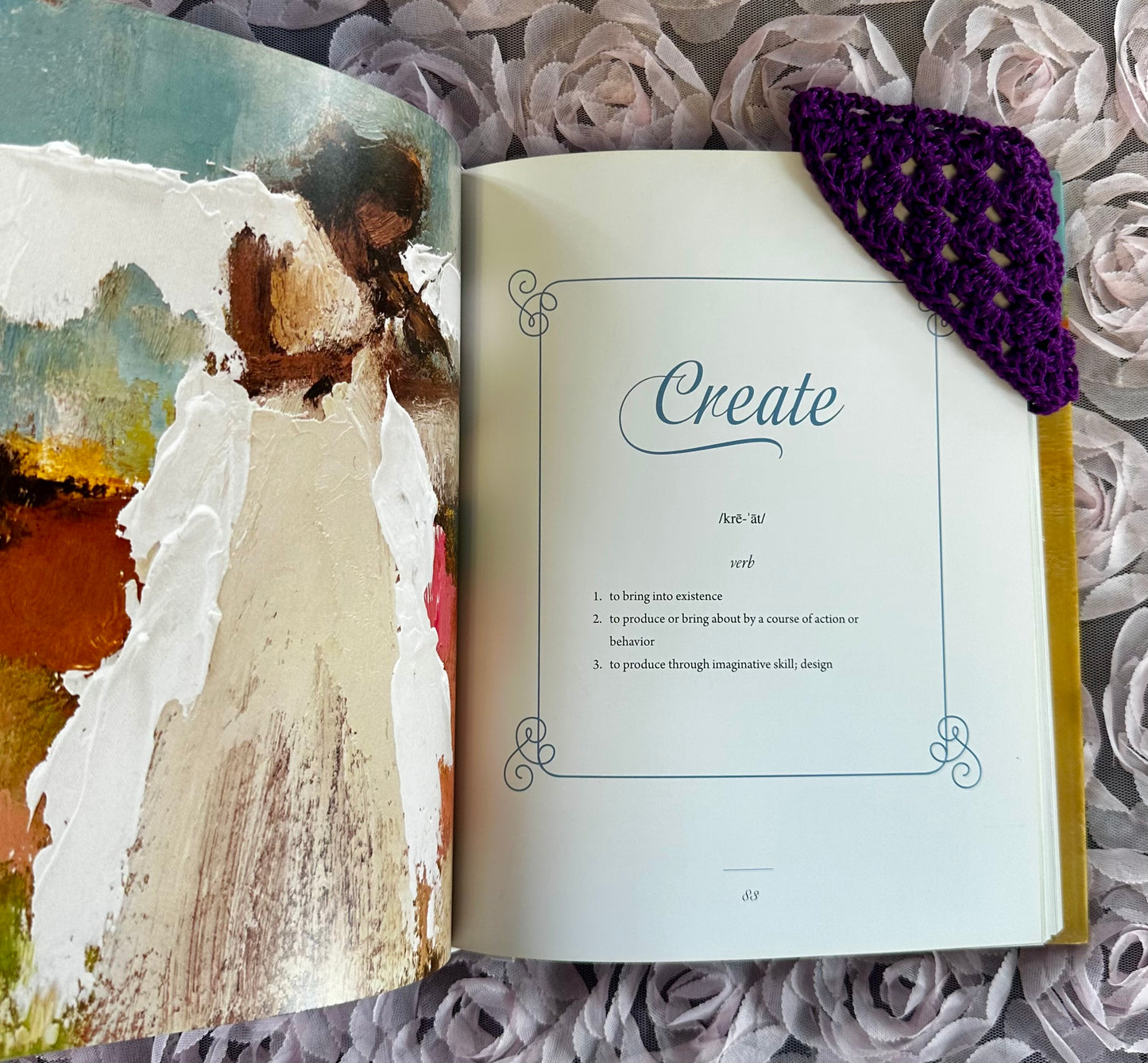 Corner Crochet Bookmark