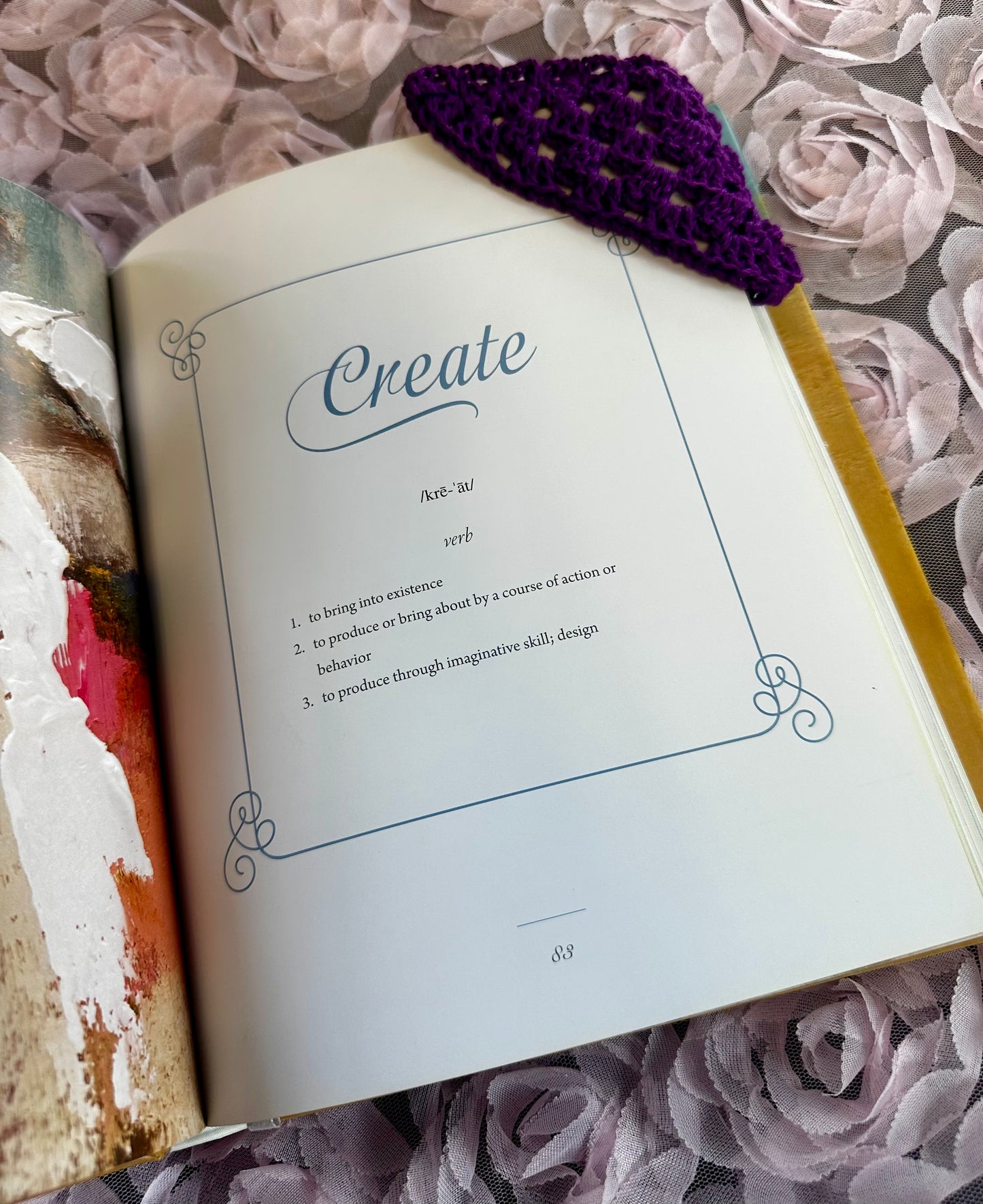 Corner Crochet Bookmark