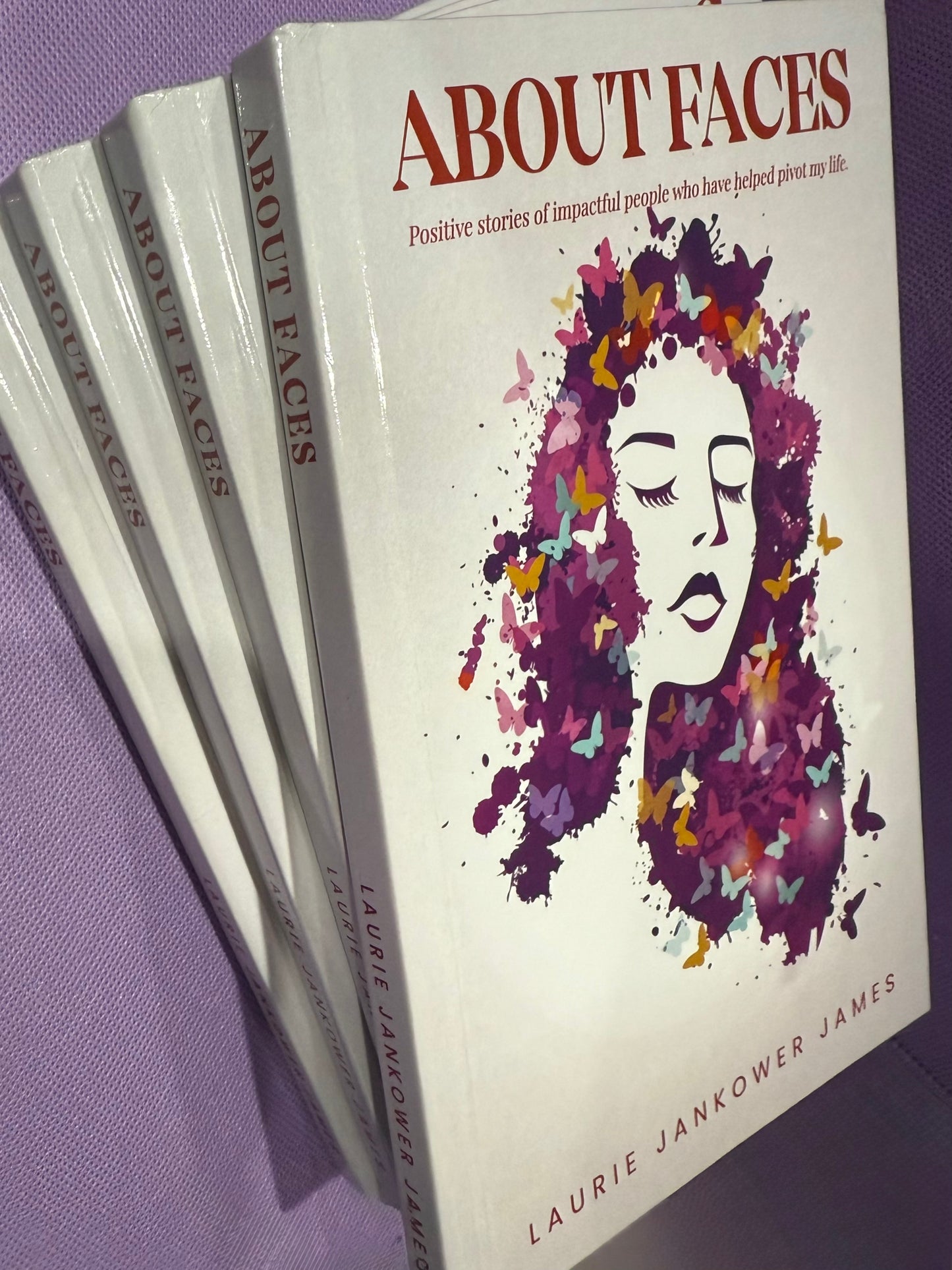 About Faces Book by Laurie Jankower James