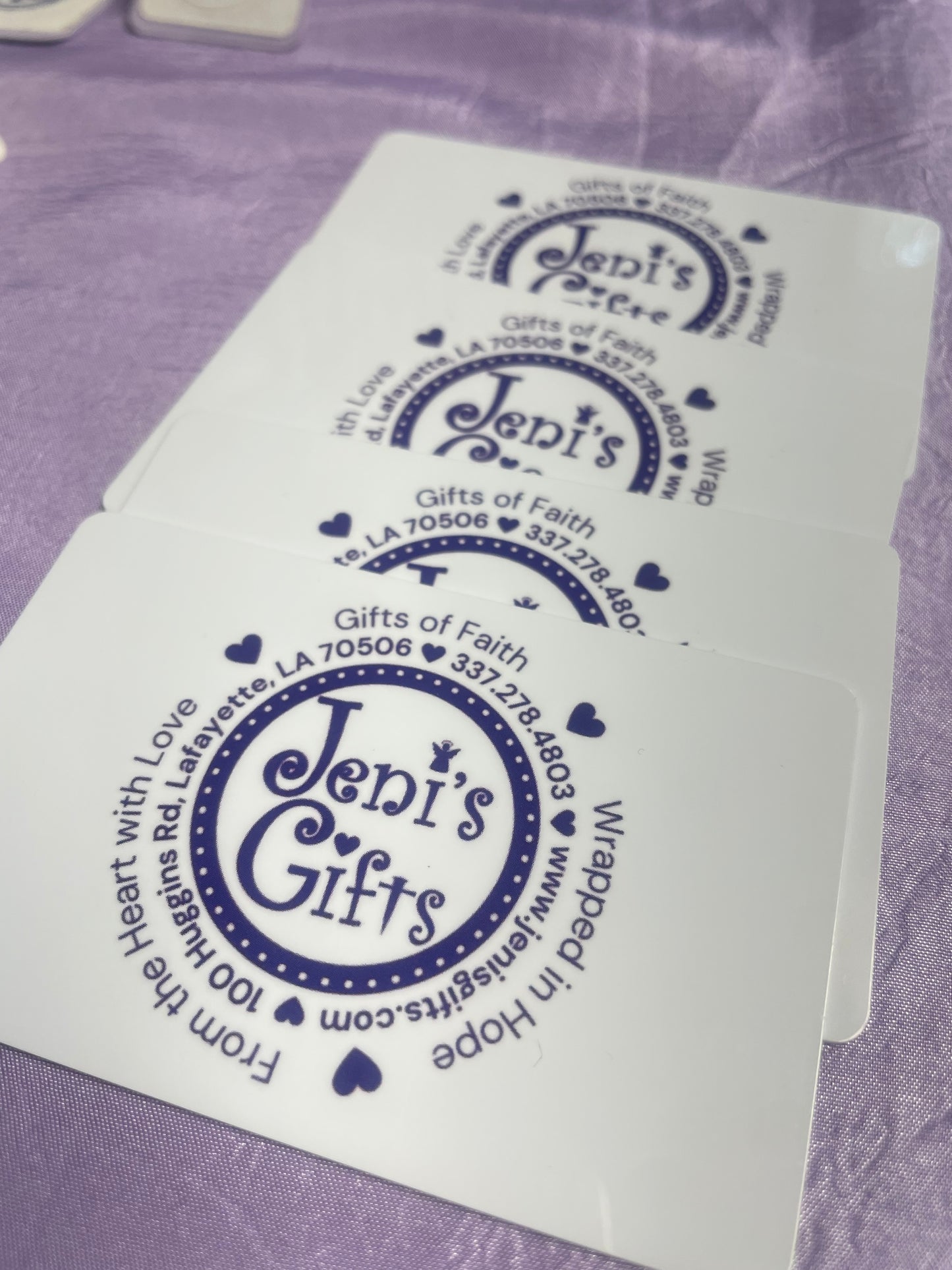 GIFT CARD Jeni's Gifts