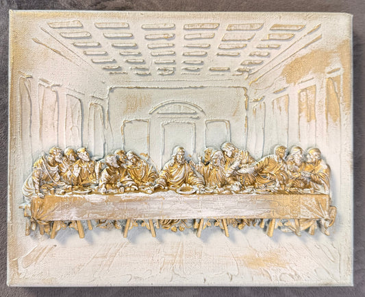 Original Painting Last Supper - Artist Christy Blalock