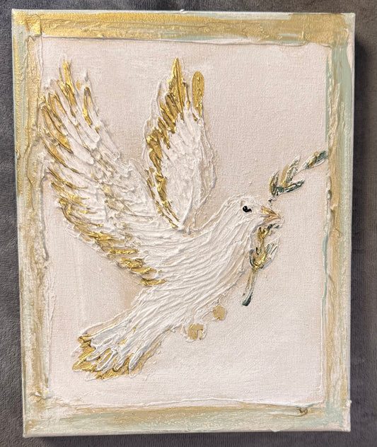 Original Painting Dove - Artist Christy Blalock