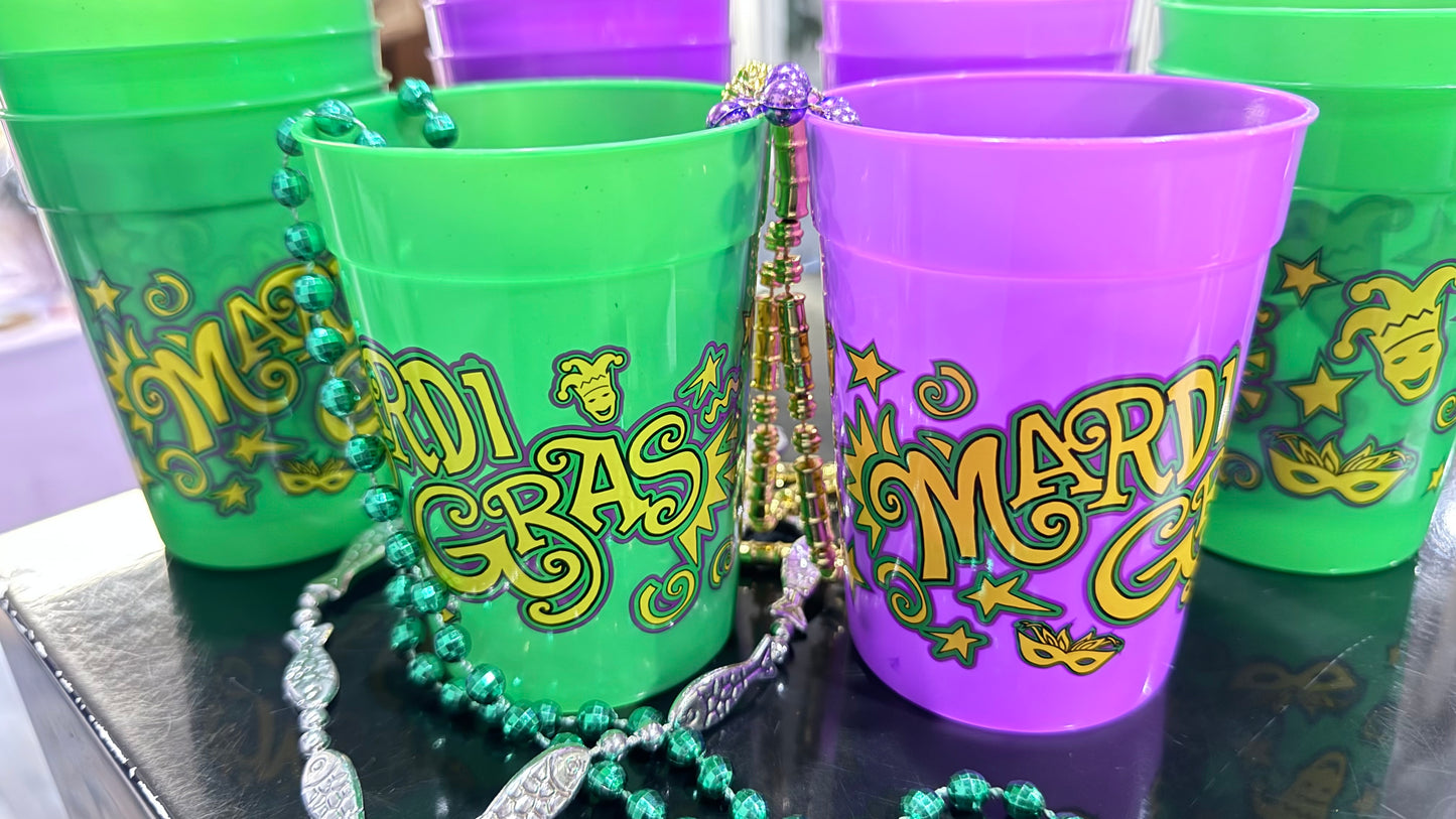 Mardi Gras cup
