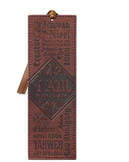 Names of God Leather Bookmark