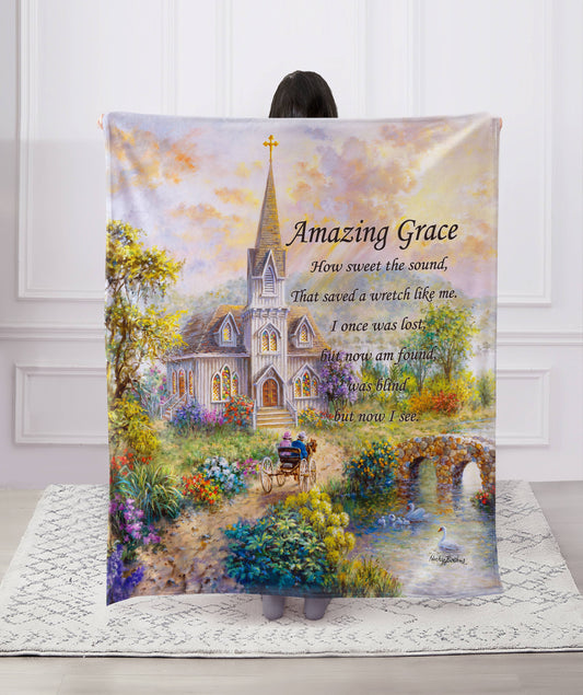 "Amazing Grace" Designer Blanket
