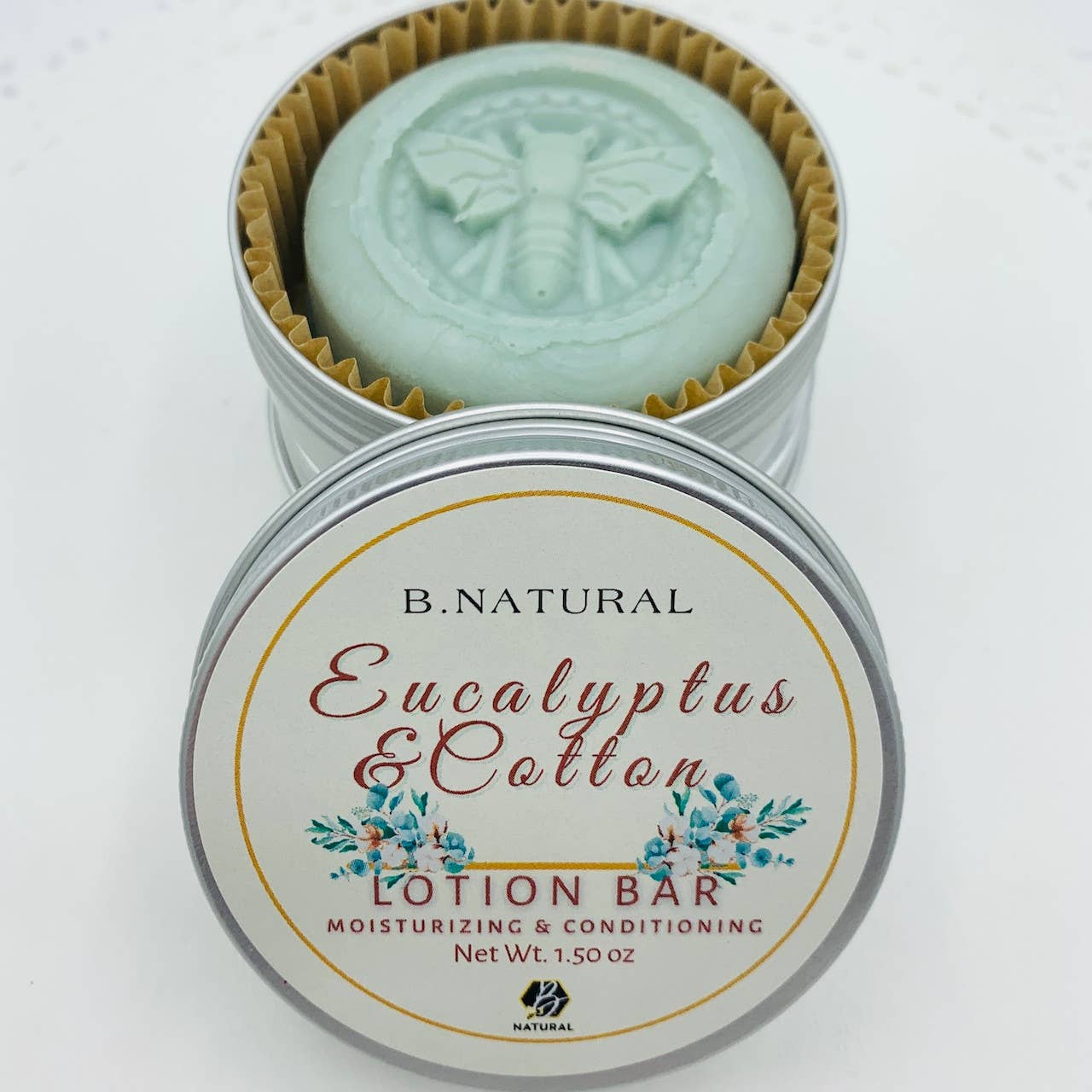 Eucalyptus & Cotton Lotion Bar