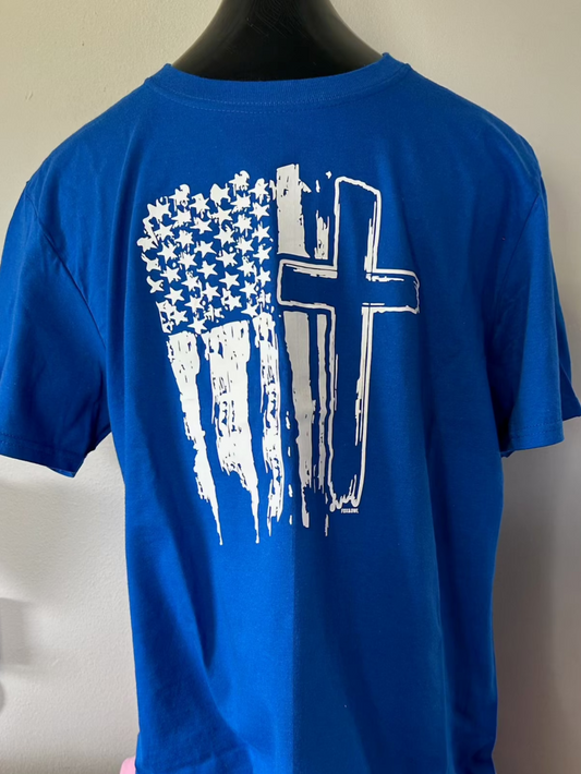 Patriotic Cross T-Shirt