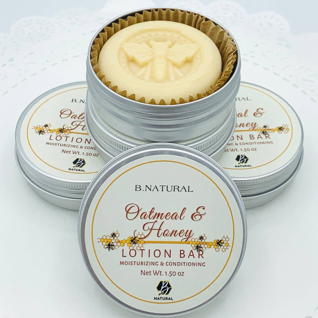 Oatmeal & Honey Lotion Bar