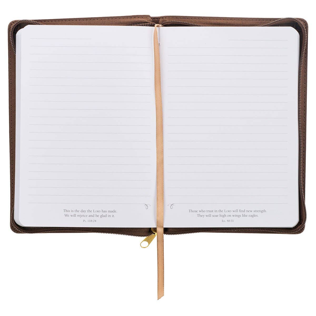 Journal Zip Brown They Will Soar Isa. 40:31