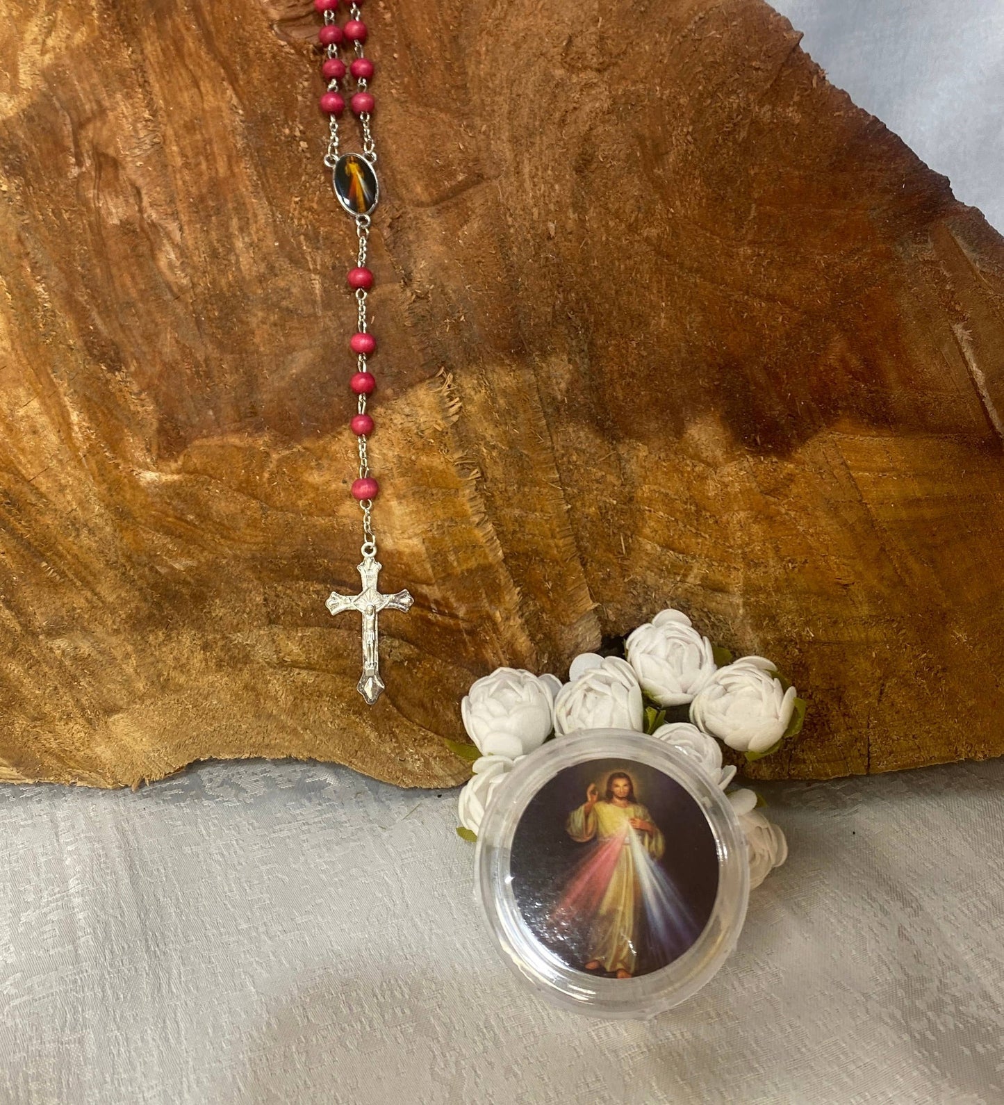 DivineMercy Rosary 20"