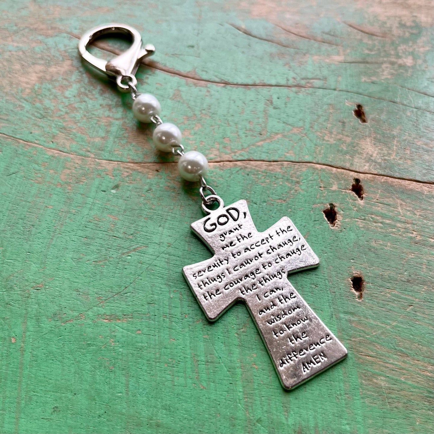 Cross Purse Blessing Charm