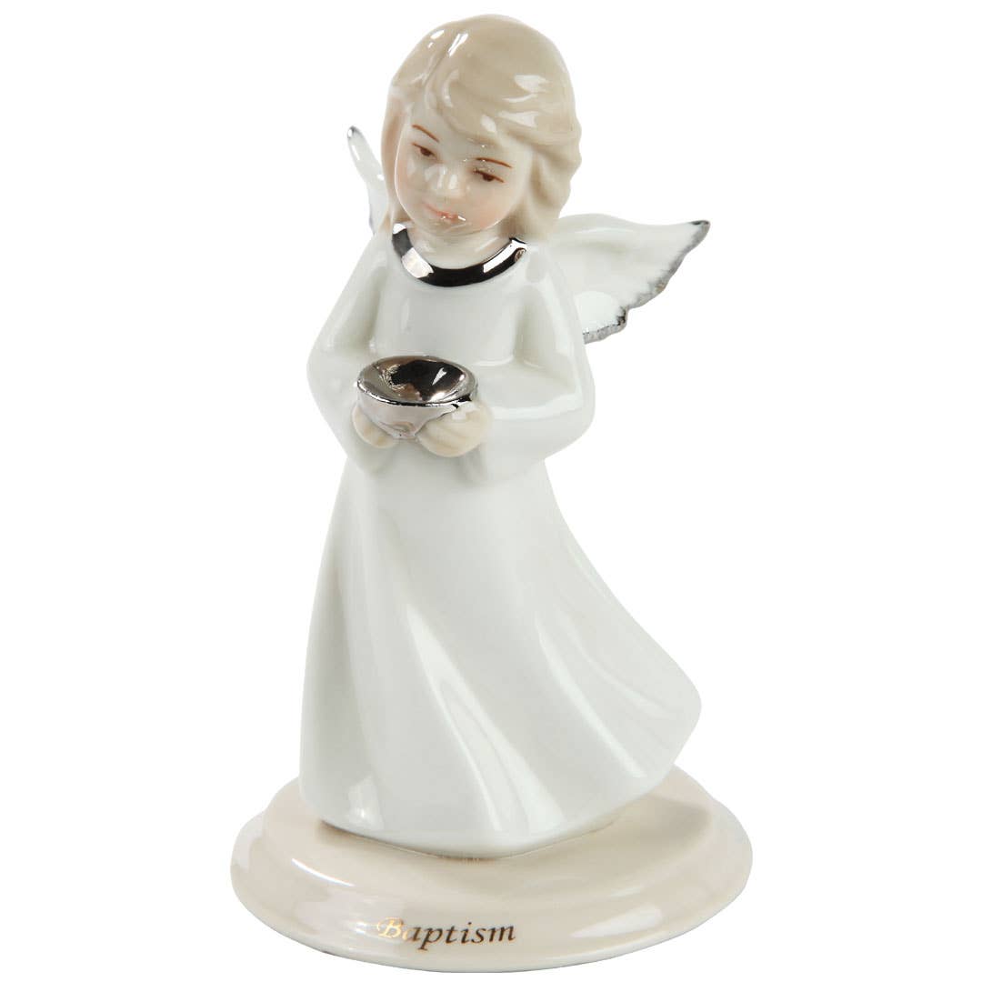 Baptism Angel Porcelain