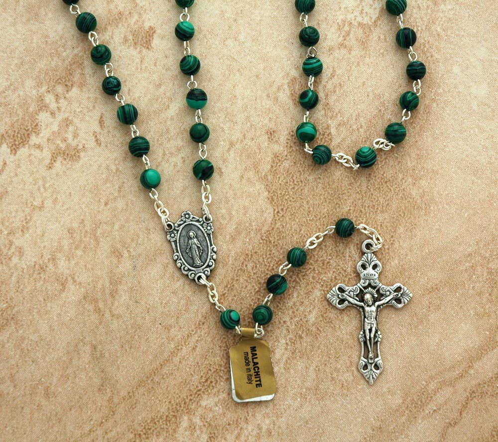 Malachite Green Rosary