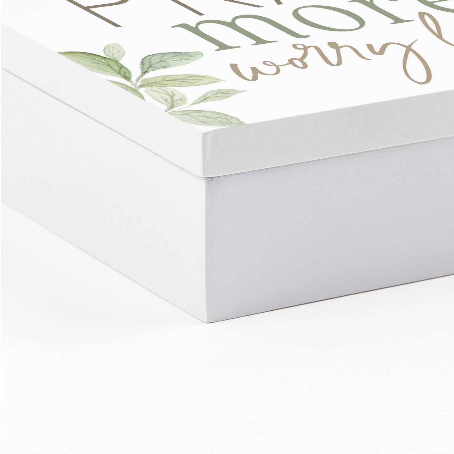 Pray More Worry Less Prayer Box