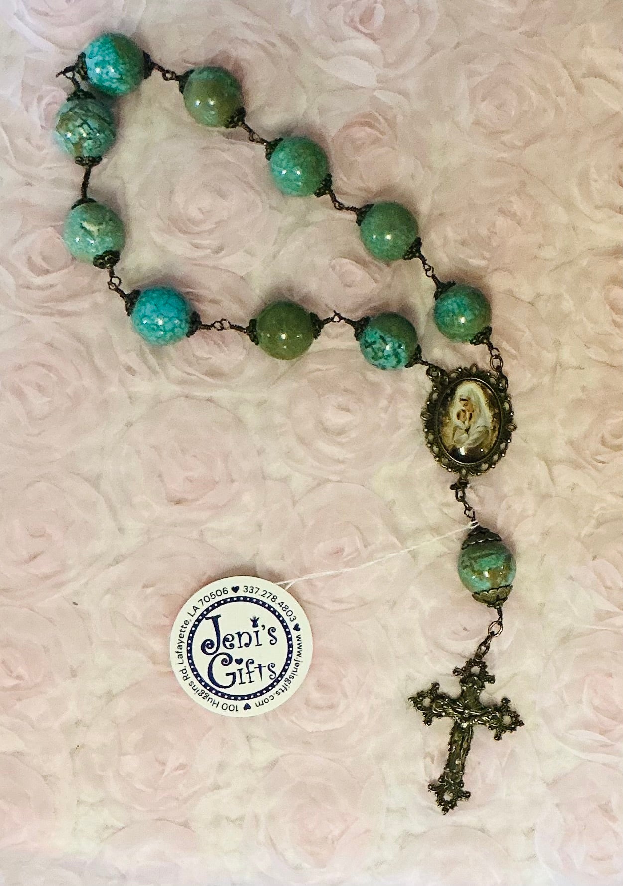 Table Rosary Turquoise