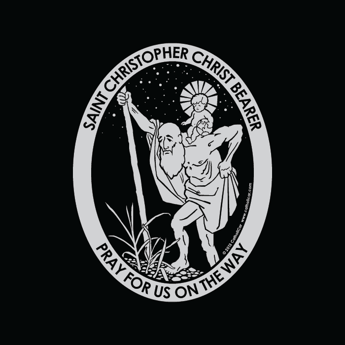 St. Christopher Decal