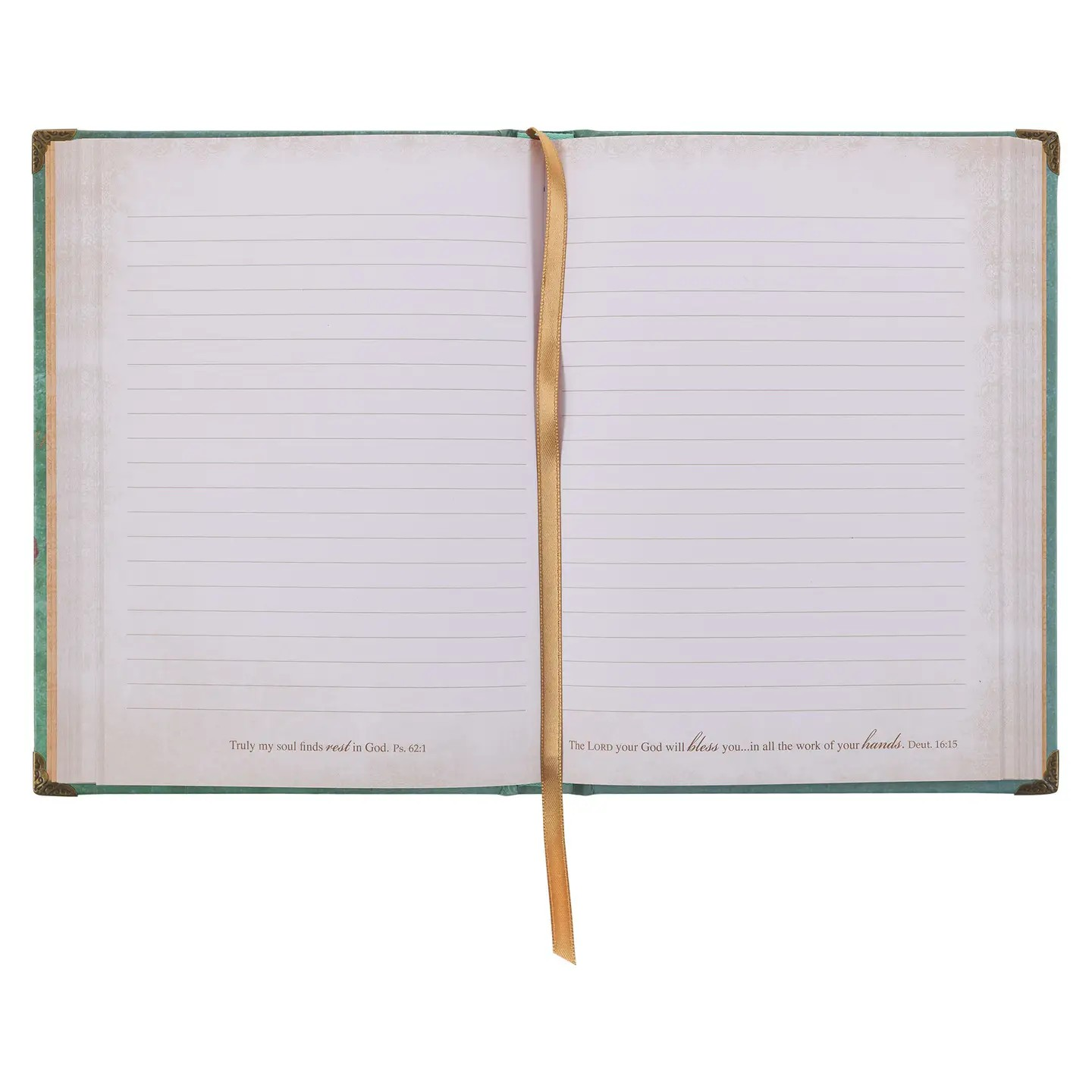 Teal Butterfly Hope Journal Isaiah 40:31