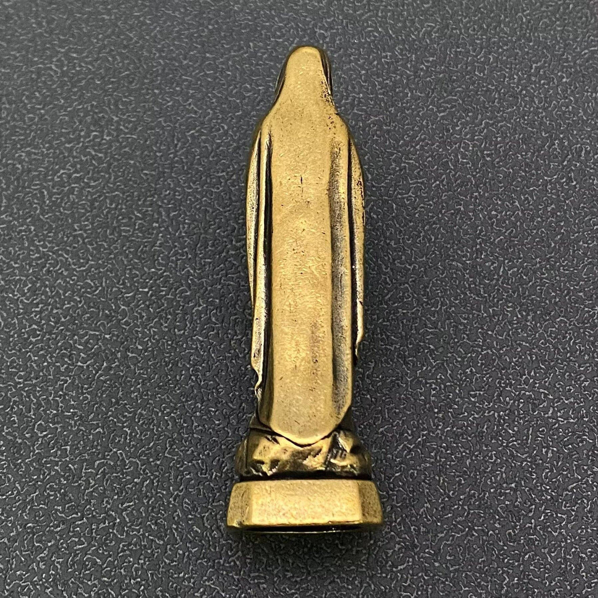 Small Brass Virgin Mary Statue