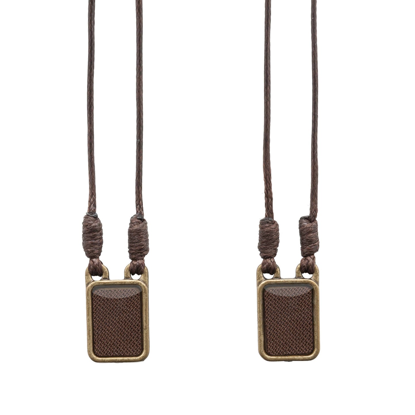 Scapular Sacred Heart of Jesus Bronze Resin