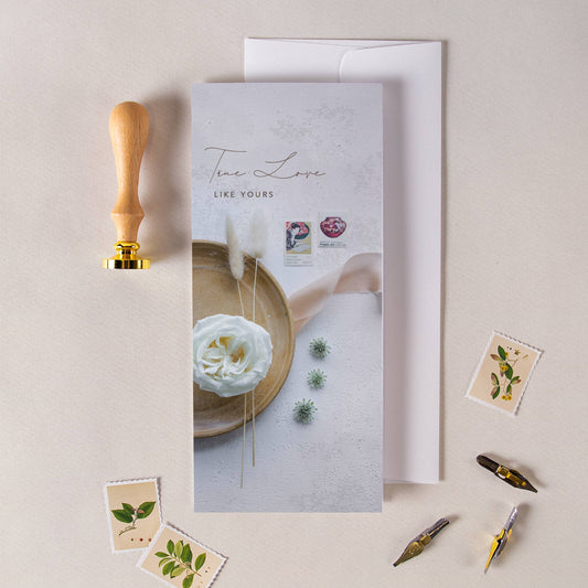 True Love Like Yours Wedding Greeting Card